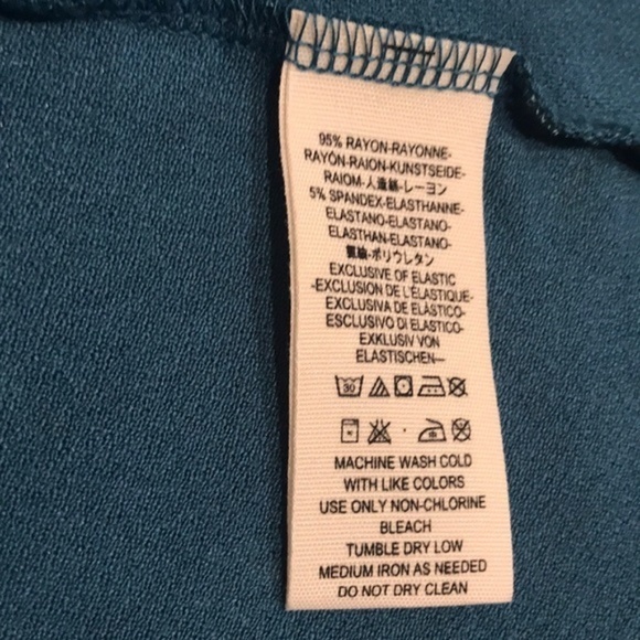 Free People Lana Off The Shoulder Tunic in Mermaid Combo. XS,M - Picture 6 of 6